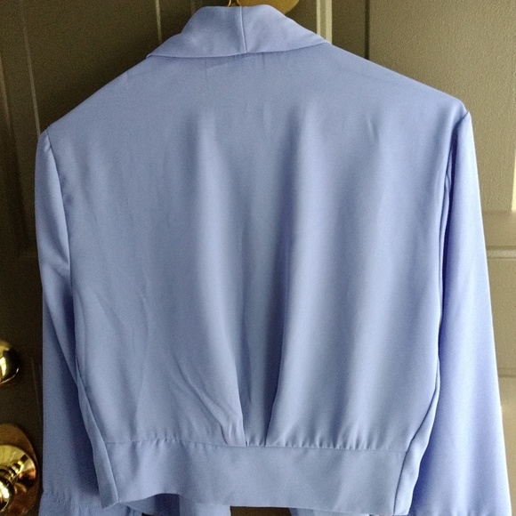 Powder blue blazer - Picture 2 of 3